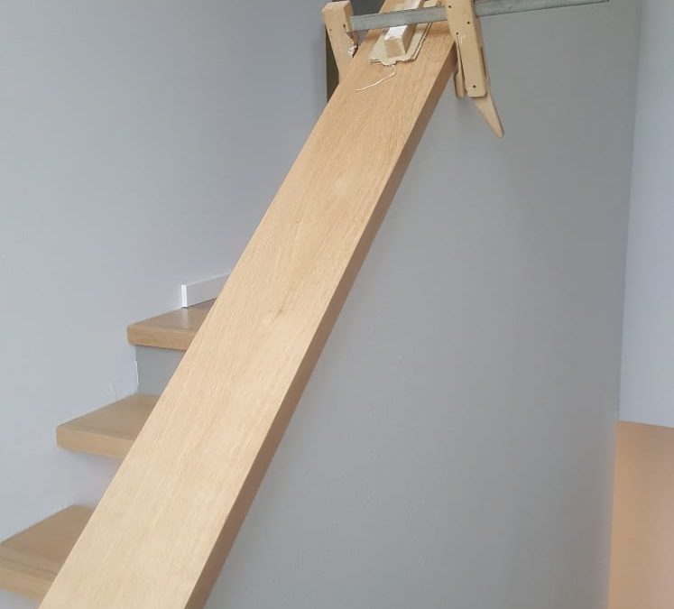 Mauerabdeckung und Treppenstufen  montiert